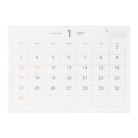 Midori hanger calendar 2027 - refill