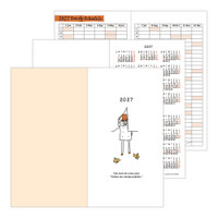 Midori Ojisan pocket diary 2027 - slim
