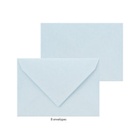 Midori letter writing set - HANAIRO WASHI - blue forget-me-nots