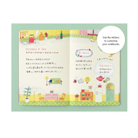 Midori Yuru Log stickers - daily life design