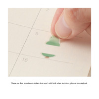 Midori stickers - side-frame loose illustrations