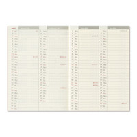 TRAVELER'S notebook 2027 weekly diary - passport size