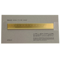 TRAVELER'S COMPANY Brass Ruler