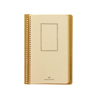 TRAVELER'S COMPANY Spiral Ring Notebook - A5 slim - blank kraft paper