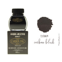 Platinum Carbon Black fountain pen ink