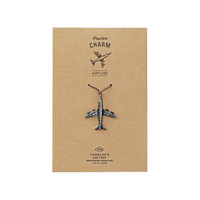 TRAVELER'S FACTORY Pewter Charm - Airplane