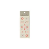 Midori letterpress stickers - floral