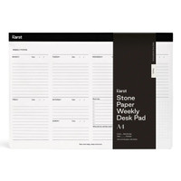 Karst stone paper weekly desk pad - A4L