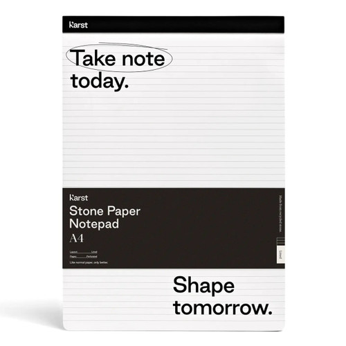 Karst  stone paper notepad - A4 LINED