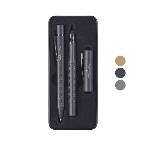 Faber-Castell - Grip fountain & ballpoint pen boxed set