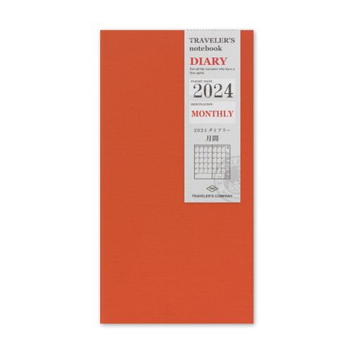 TRAVELER'S notebook 2024 monthly diary