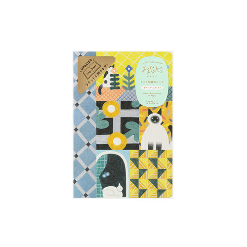 Yuru Log Notebook B6 cat design