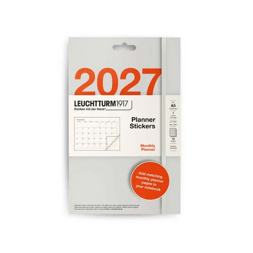 Leuchtturm1917 planner stickers 2027 - A5 monthly