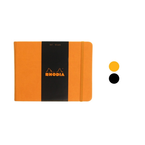 Rhodia Webnotebook - 14x11cm landscape BLANK