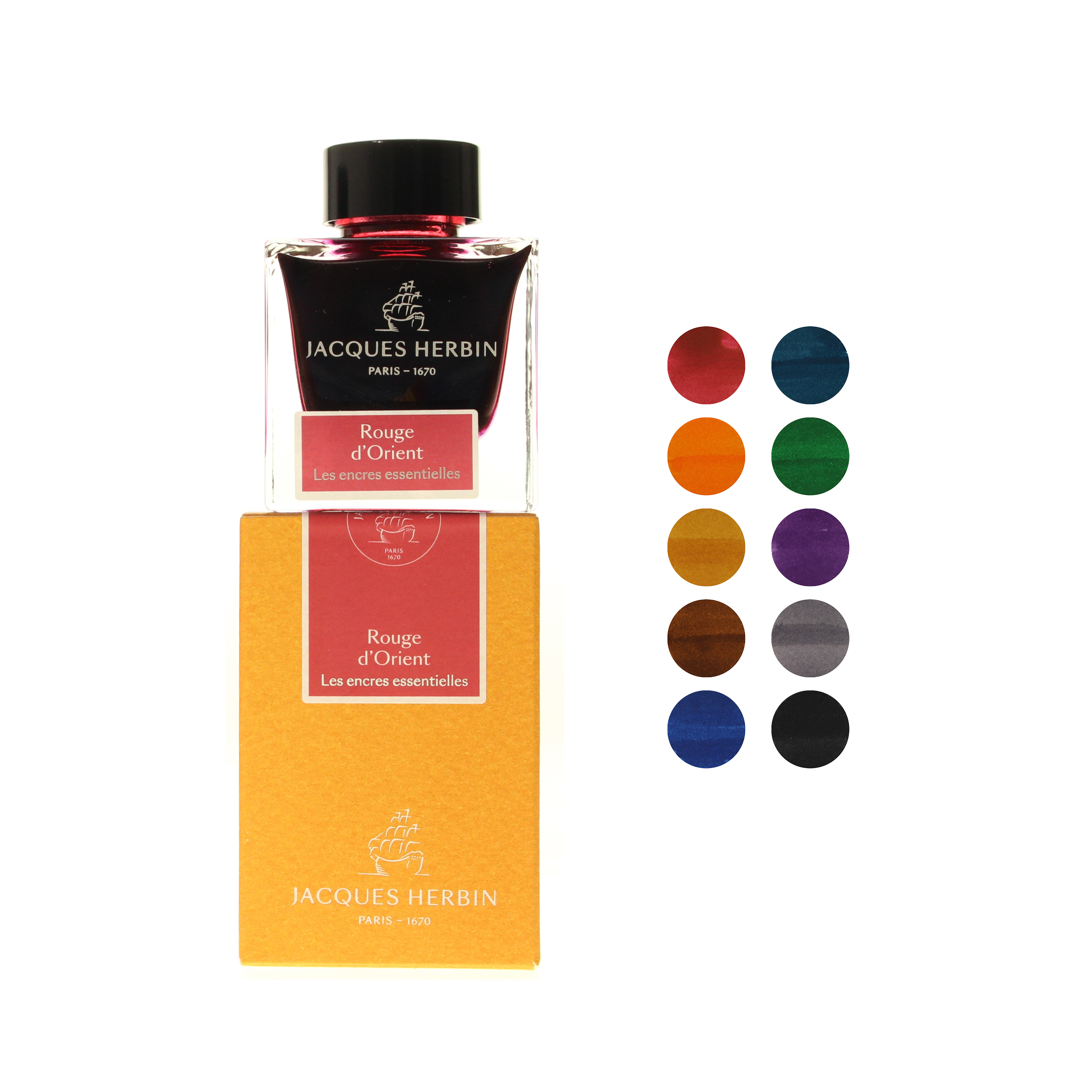 Jacques Herbin fountain pen ink - Les Essentielles - FitzgeraldTaylor