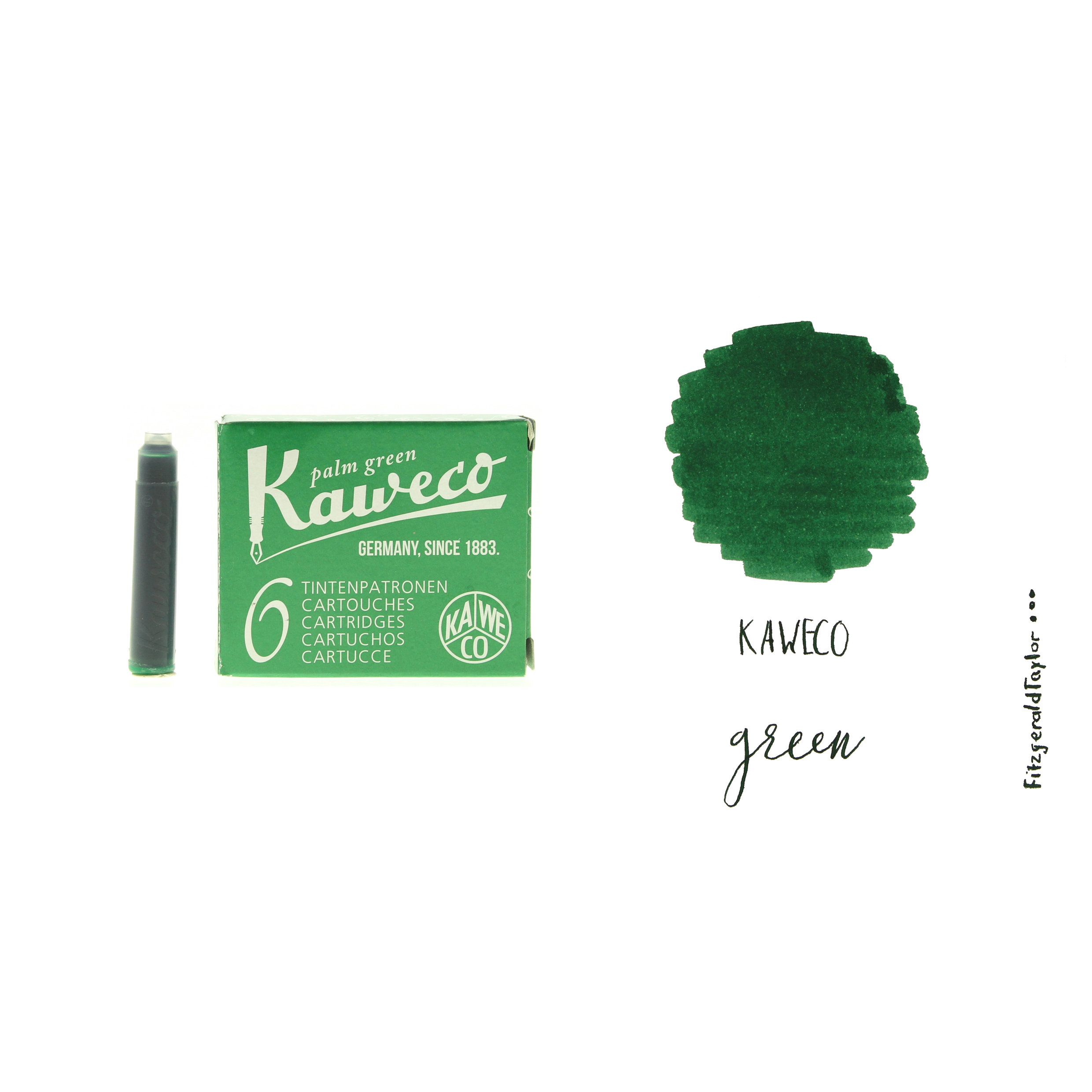 Kaweco fountain pen ink cartridges FitzgeraldTaylor