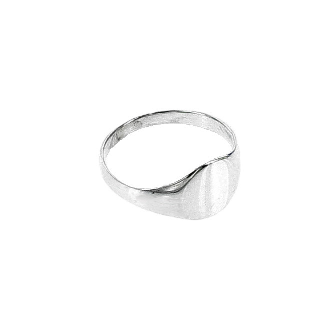 Round Baby Signet Ring