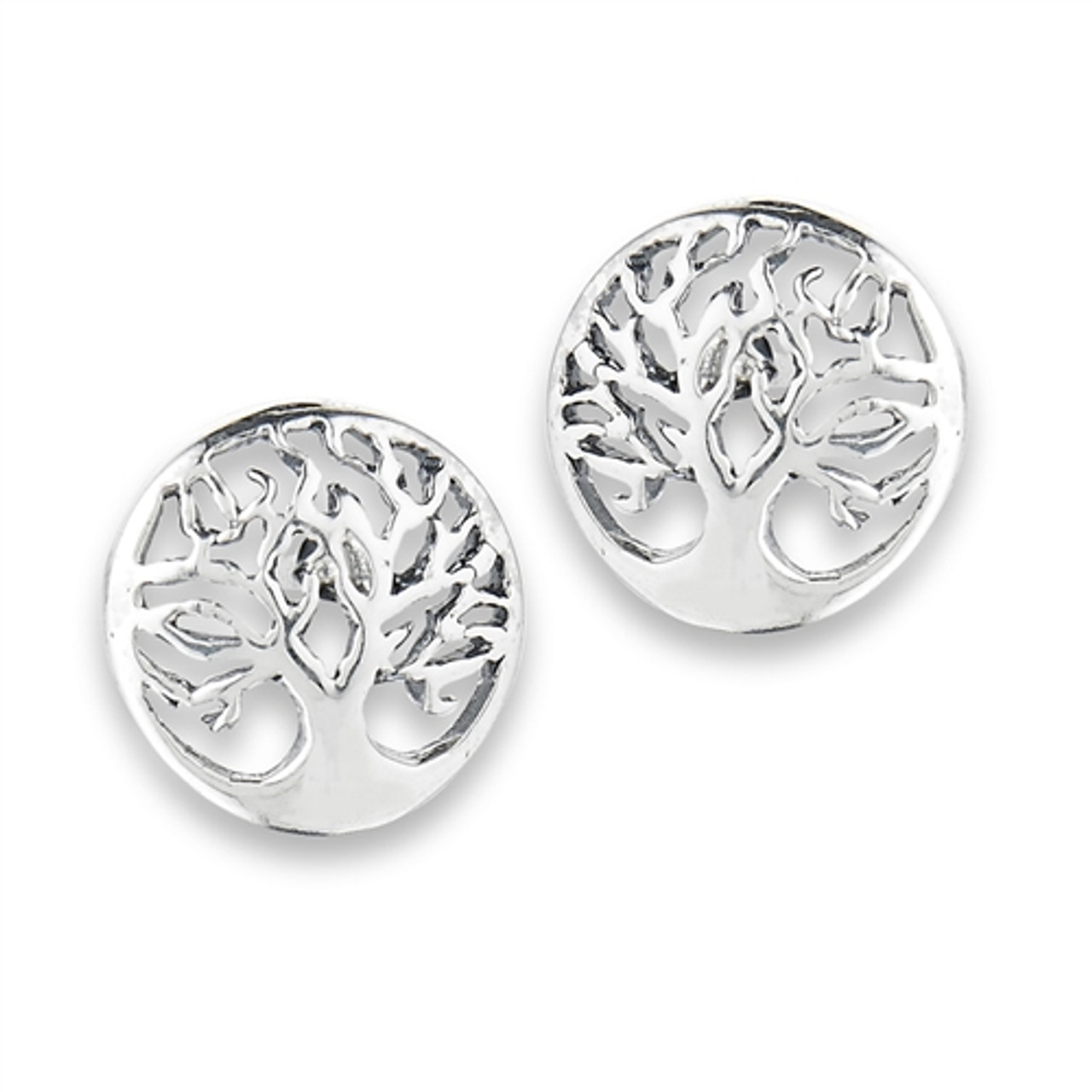 Tree of life stud earrings Clearance