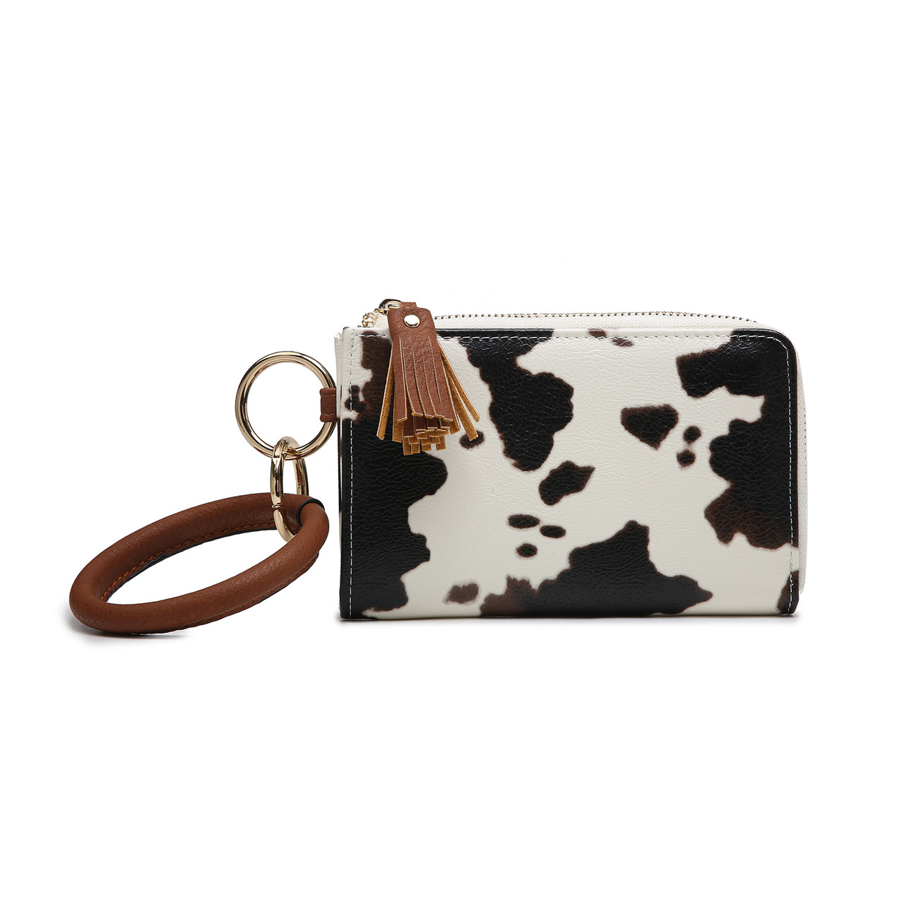 Cow Print Crossbody Personalized Cow Purse Monogrammed Cow 