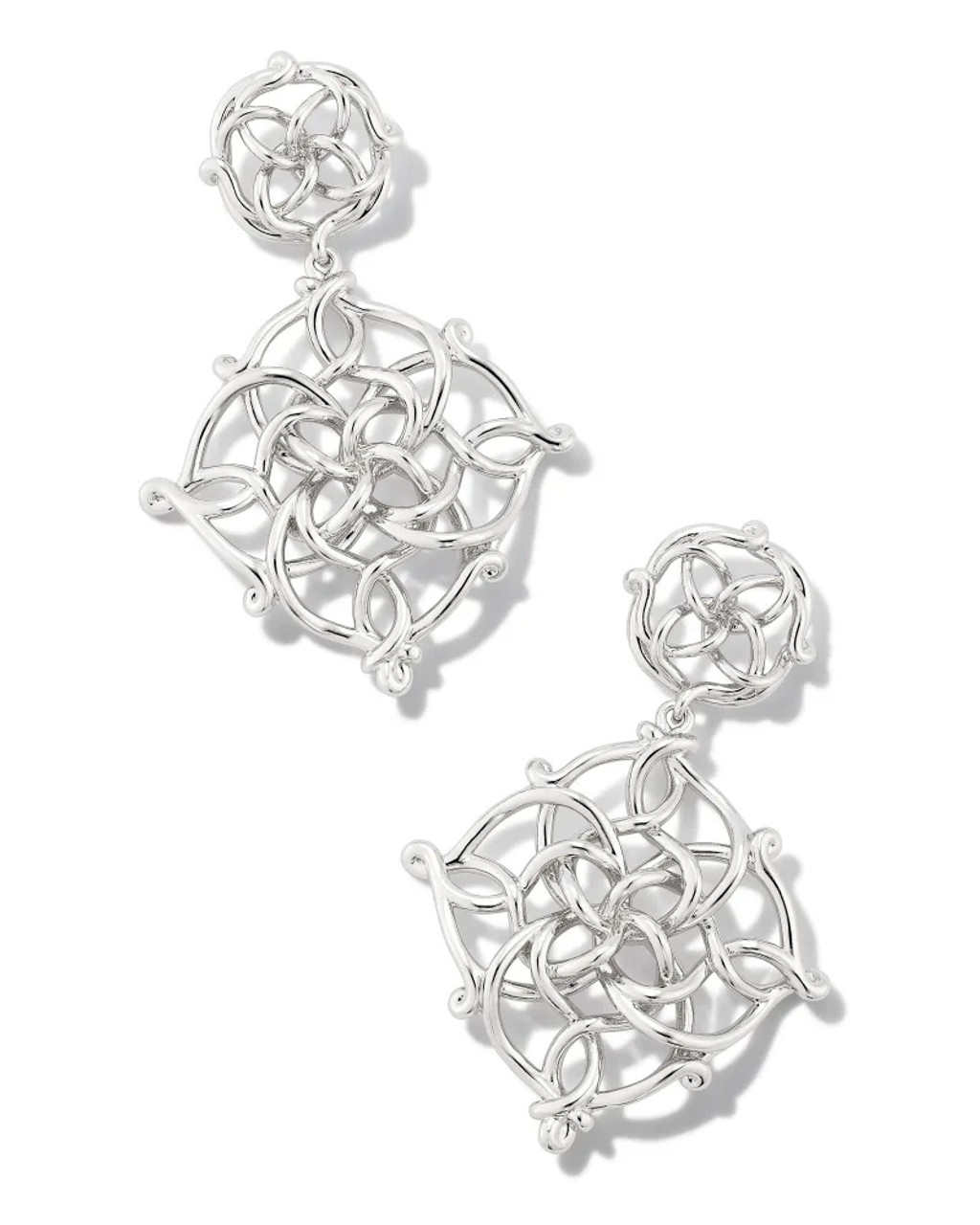 iconic earrings silver