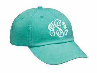 Classic Cotton SeaFoam Personalized Baseball Hat