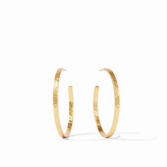 Crescent Hoop Earrings