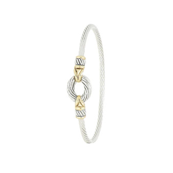 Cordao Single Wire Bracelet - Two-Tone