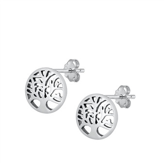 Tree of Life Post Stud Earrings