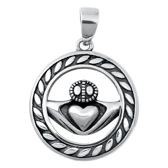 Open Claddaugh Pendant Open Claddaugh Pendant