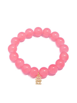 Layla Beaded Bracelet - Pink