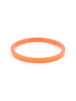 Lauren Resin Bracelet - Bright Orange