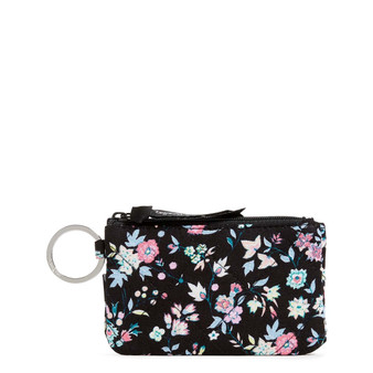 RFID Deluxe Zip ID Case in Botanical Ditsy