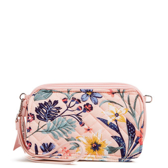 Rfid All In One Crossbody in Paradise Coral