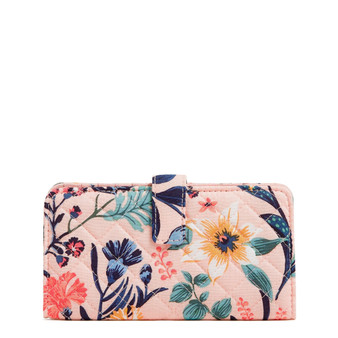 RFID Finley Wallet in Paradise Coral