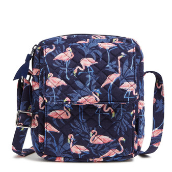 Small Crossbody Bag in Flamingo Party