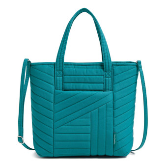 Mini Vera Tote Bag in Forever Green