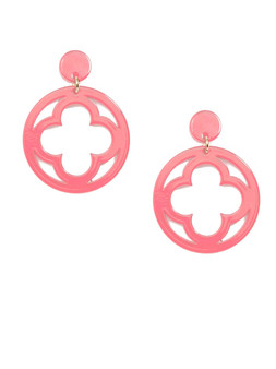 Felicity Drop Earrings - Pink