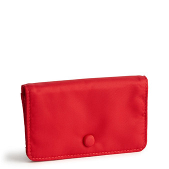 Card Case in Goji Berry Red