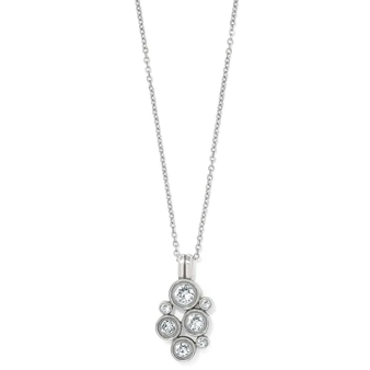 Constella Cluster Necklace - Silver