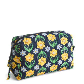 Medium Cosmetic Bag in Daffodils