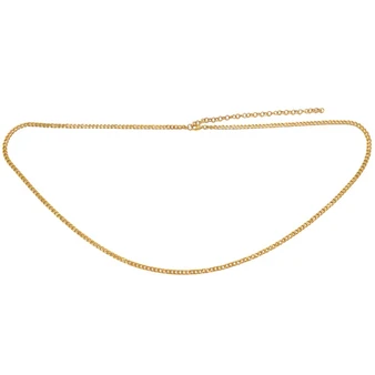 Demi Cuban Link Long Chain - Gold