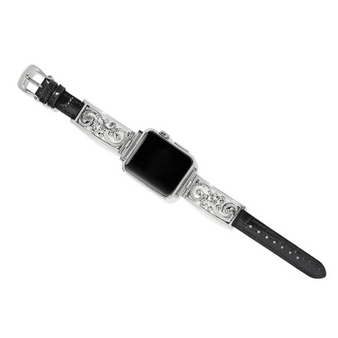 Irvine Watch Band - Silver/Black
