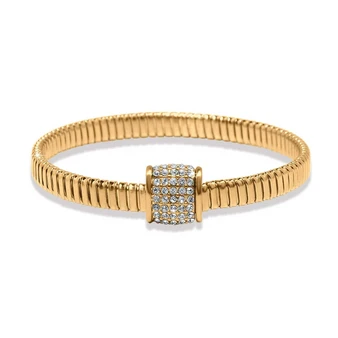 Meridian Solis Spring Bracelet - Gold