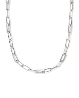 Bella Chain Necklace in Silver Bella Chain Necklace in Silver