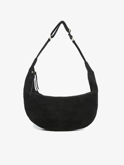Andi Suede Half Moon Sling Bag Andi Suede Half Moon Sling Bag