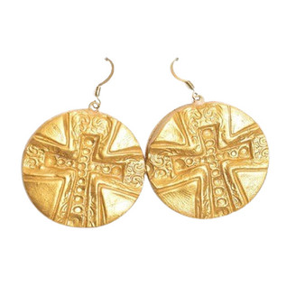 Leah Cross Dangle Earrings Leah Cross Dangle Earrings