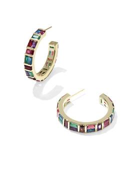 Jamie Hoop Earrings in Gold
