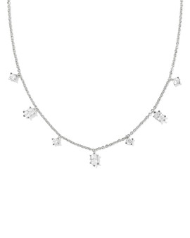 Cailin Delicate Strand Necklace in Silver