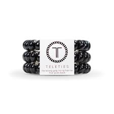 Large Hair Ties - Jet Black