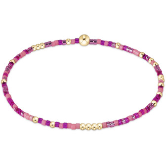 Hope Unwritten Beaded Bracelet - Back To The Fuchsia